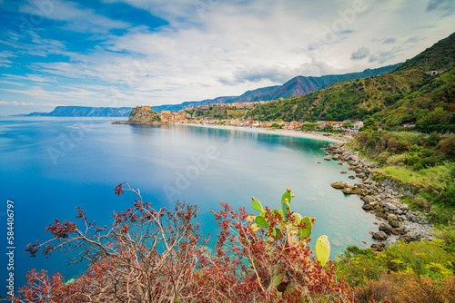 Foto Panoramic view on Scilla town, province of Reggio Calabria IT