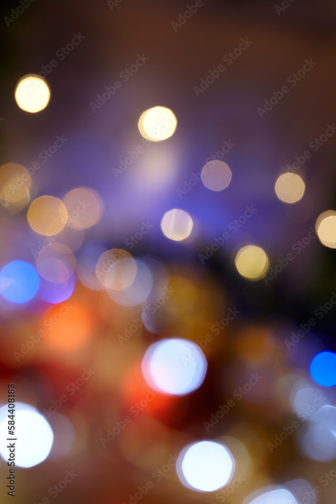 light background with Christmas balls