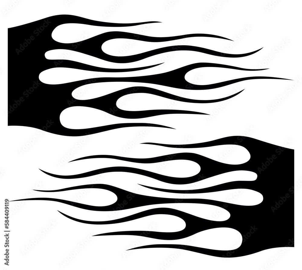 Fire Outline Temporary Tattoo / Flame Finger Tattoo / Cute - Etsy Australia
