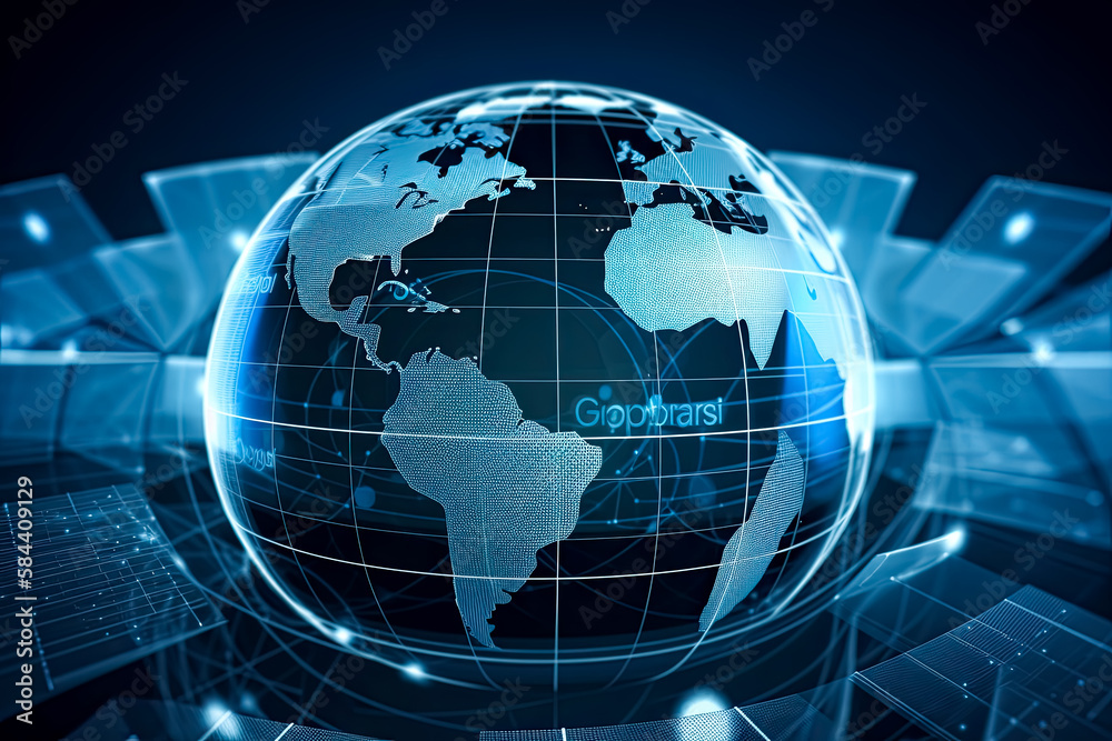 Global business concept. - Generative Ai. - international, trade, commerce, economy, finance, investment, market, growth, development, expansion, opportunity, competition, innovation.
Global business concept. - Generative Ai. - international, trade, commerce, economy, finance, investment, market, growth, development, expansion, opportunity, competition, innovation.