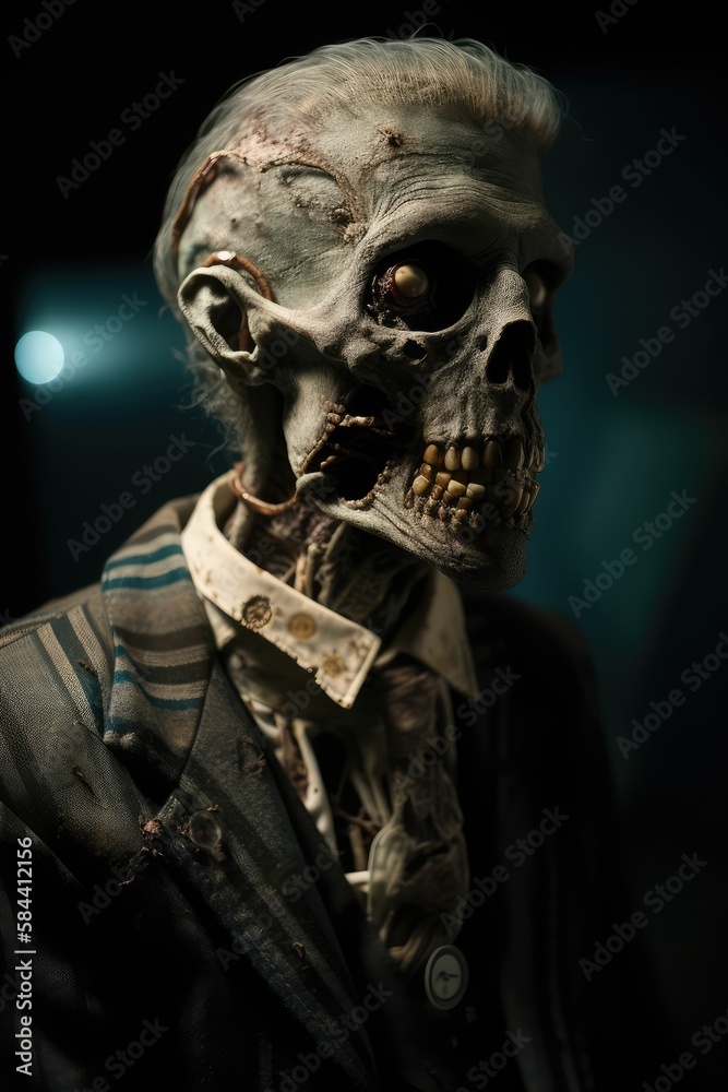 zombie, generative AI zombie, generative AI