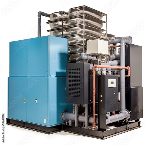 Geothermal heat pump system...