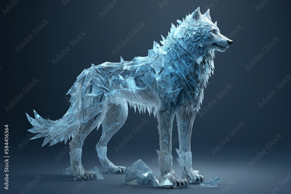 Ice wolf