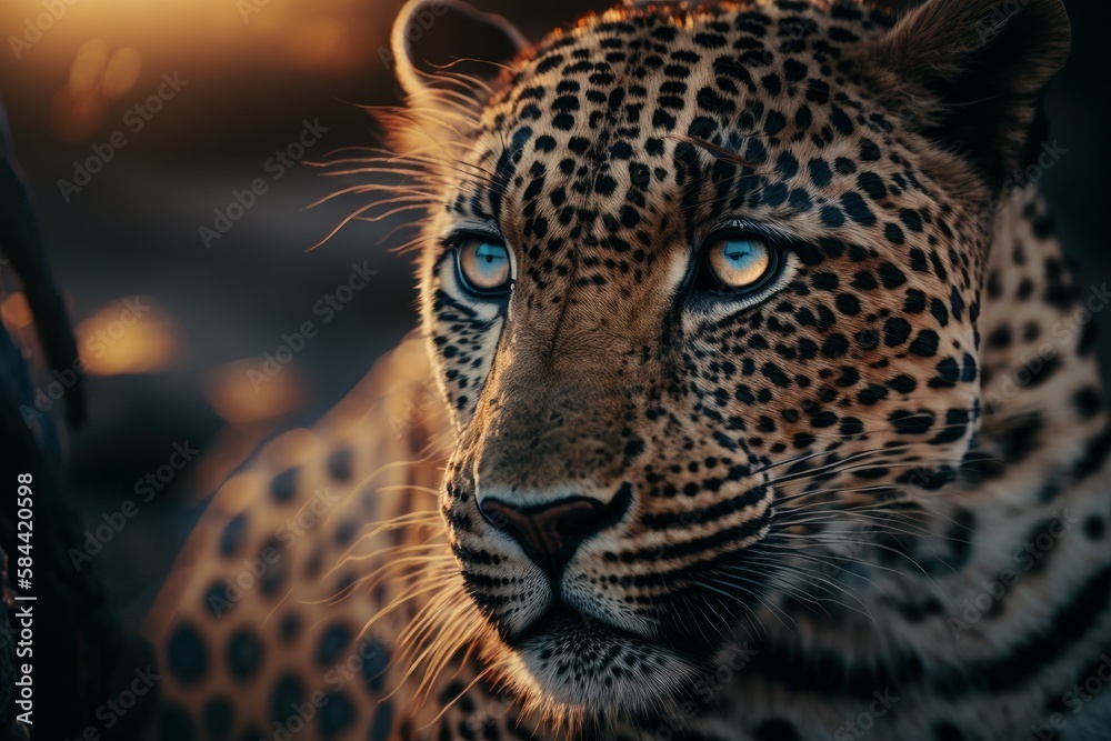 Jaguar is a species of predatory mammals of the cat family, panther genus. AI generated Jaguar is a species of predatory mammals of the cat family, panther genus. AI generated