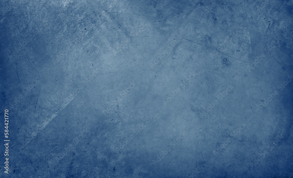 Blue textured concrete