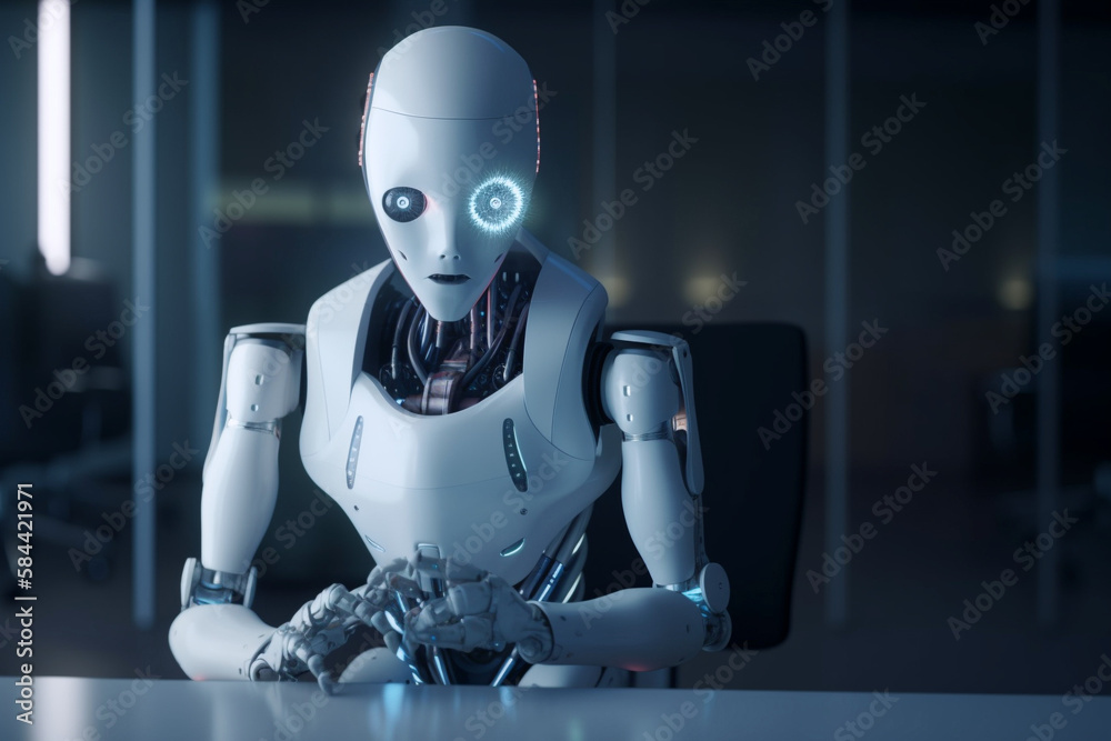 3D Render of a Robot 3D Render of a Robot
