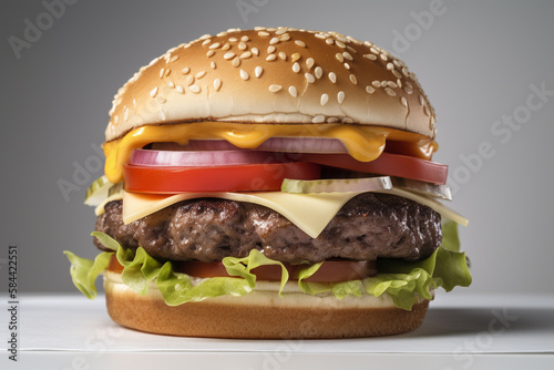 fast food burger