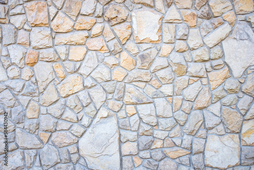 Old decorative stone wall texture