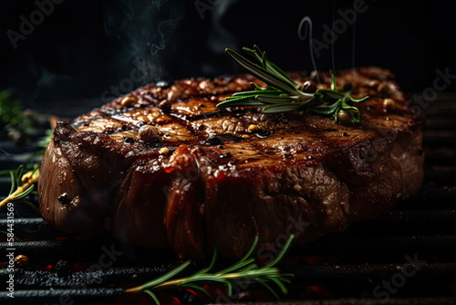 Perfect BBQ Steak - Generative AI