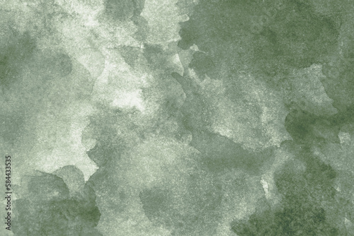 Obraz na płótnie Pale gray blue green abstract watercolor drawing. Sage green color. Art background for design. Water. Grunge. Blot, Stein, daub. w salonie