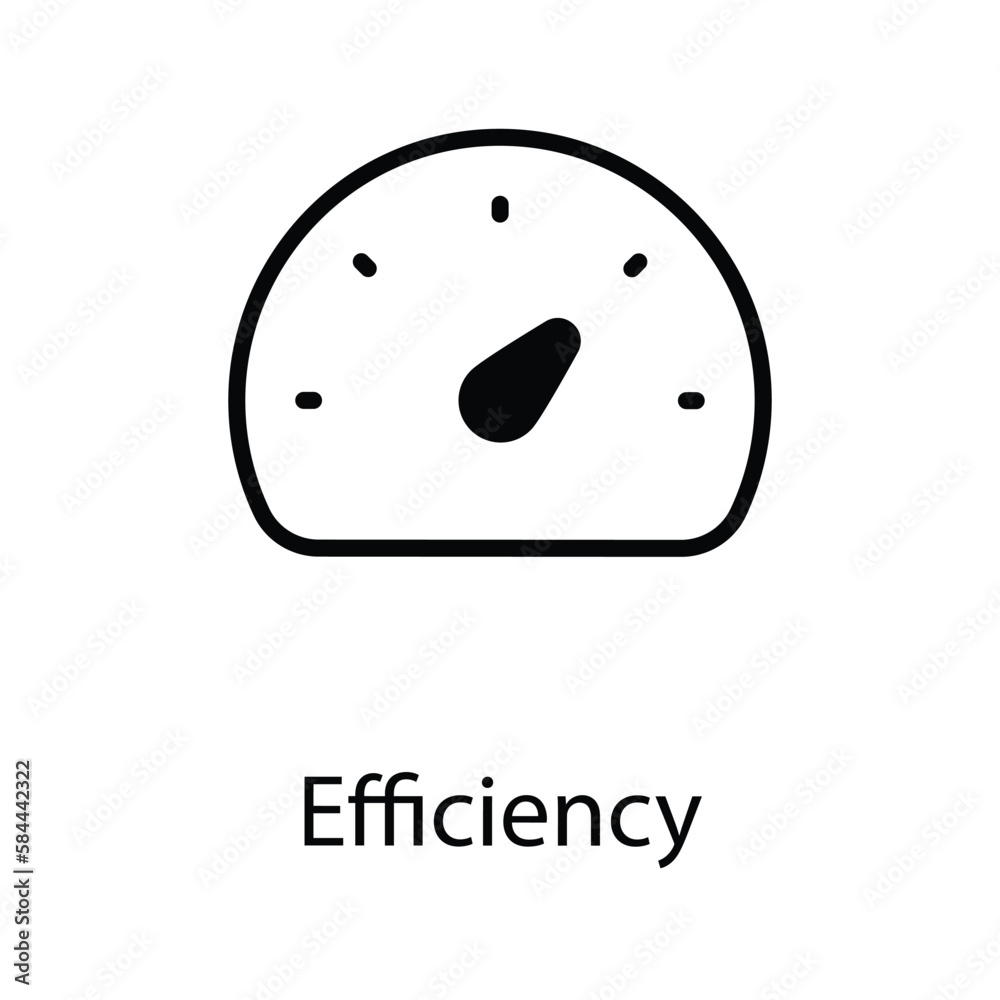 Efficiency icon. Suitable for Web Page, Mobile App, UI, UX and GUI design. Efficiency icon. Suitable for Web Page, Mobile App, UI, UX and GUI design.