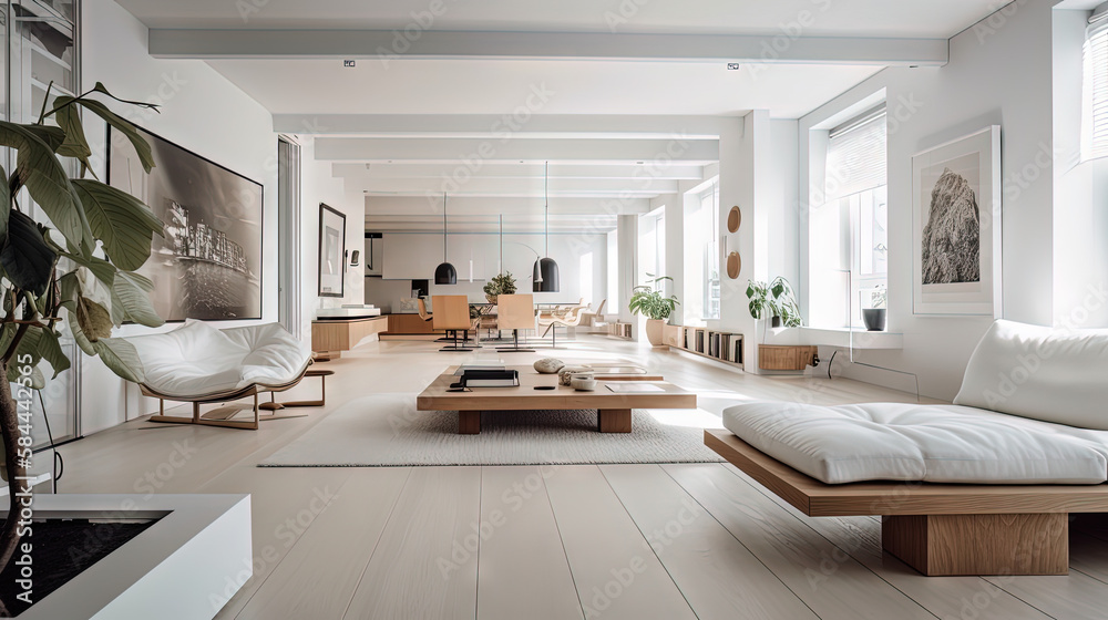 Fototapeta premium modern interior design
