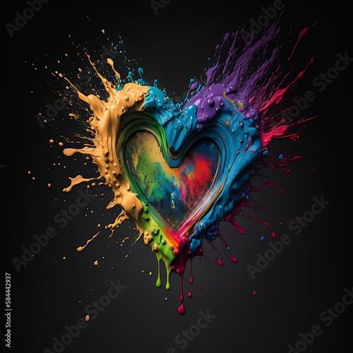 Heart of all colors