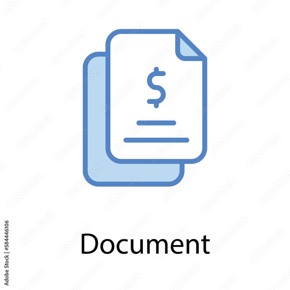 Document icon. Suitable for Web Page, Mobile App, UI, UX and GUI design. Document icon. Suitable for Web Page, Mobile App, UI, UX and GUI design.