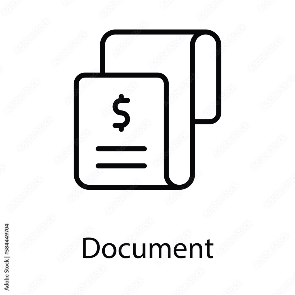 Document icon. Suitable for Web Page, Mobile App, UI, UX and GUI design. Document icon. Suitable for Web Page, Mobile App, UI, UX and GUI design.