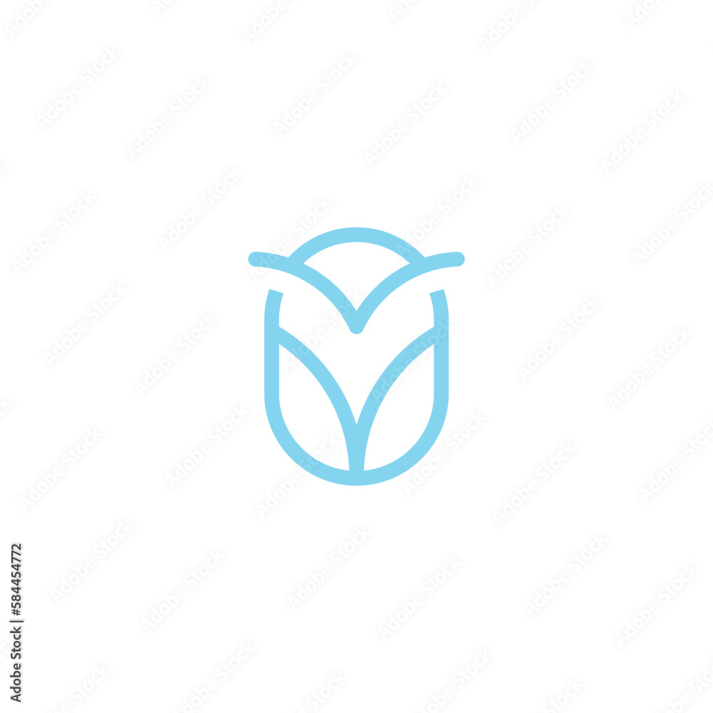 simple line owl vector logo design template
simple line owl vector logo design template