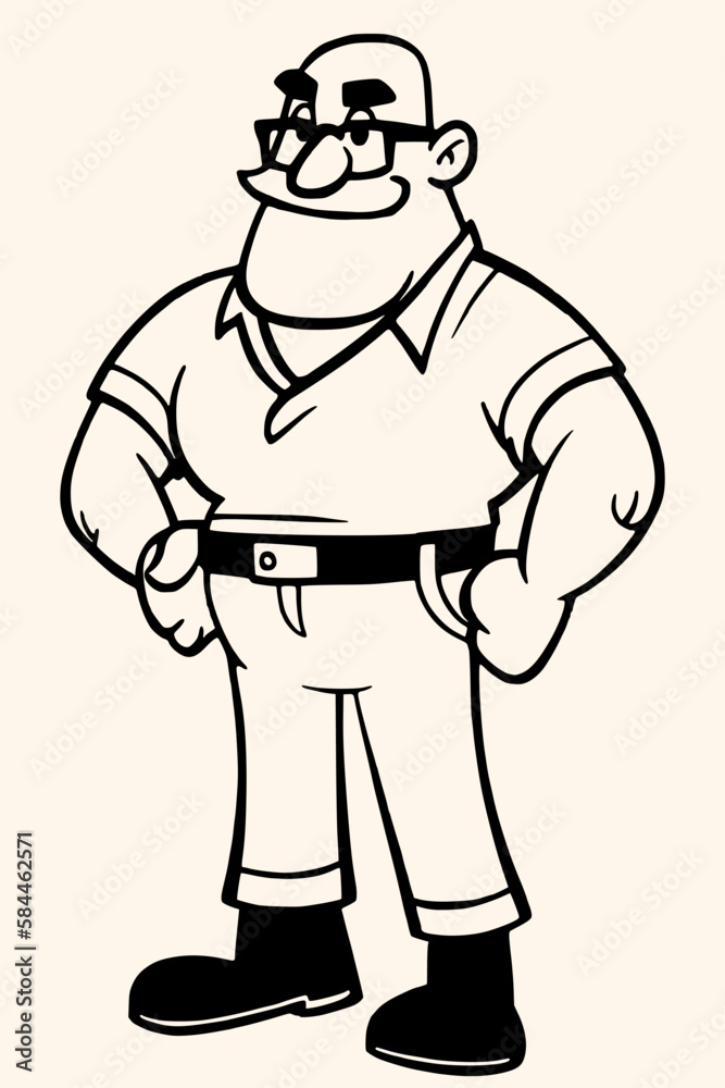 Men,sketch,caricature,isolated comic cartoon outline characters on white background,simple drawing Men,sketch,caricature,isolated comic cartoon outline characters on white background,simple drawing