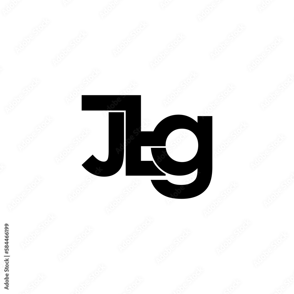 jtg lettering initial monogram logo design jtg lettering initial monogram logo design