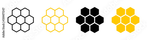 Honeycomb icon set