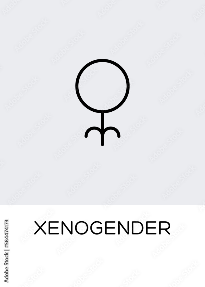 xenogender gender orientation symbol sexual icon xenogender gender orientation symbol sexual icon