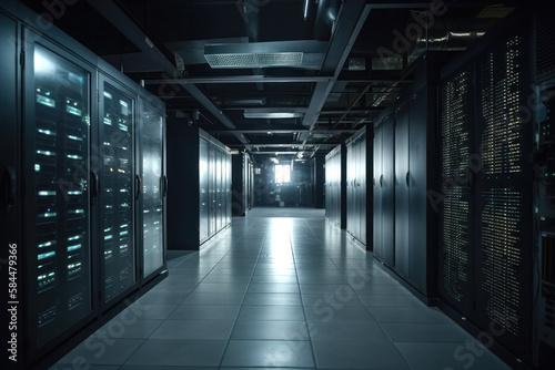 The Heart of the Data Center: Brown Server in a Sea of Technology. Generative Ai