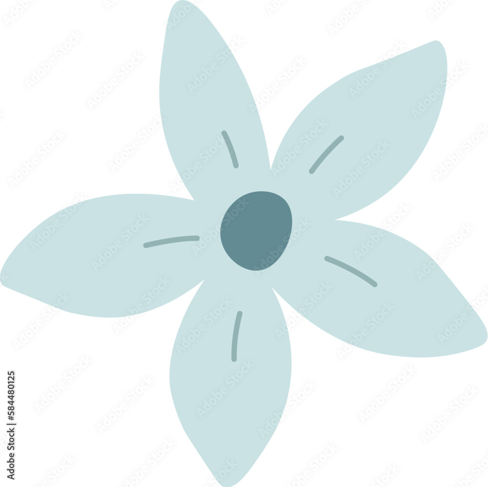 Tropical plant flower head Tropical plant flower head