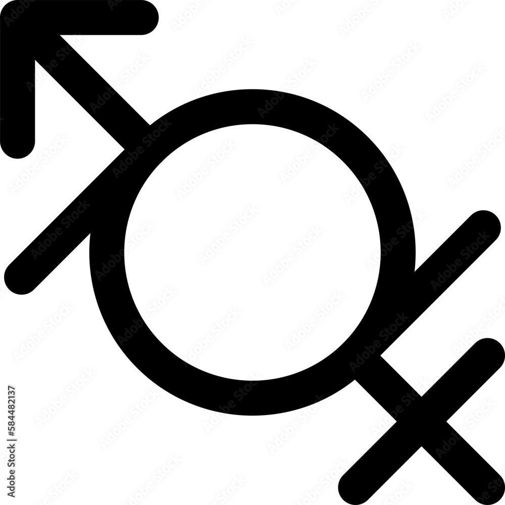 genderfluid gender orientation symbol sexual icon genderfluid gender orientation symbol sexual icon
