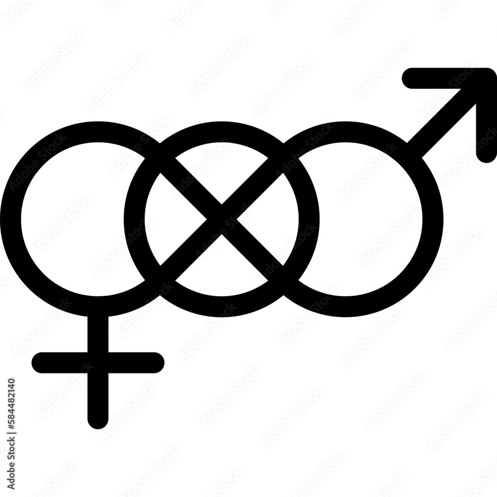 bisexual gender orientation symbol sexual icon bisexual gender orientation symbol sexual icon