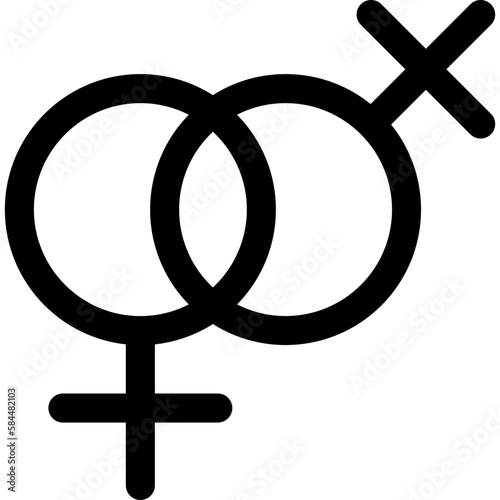 lesbian gender orientation symbol sexual icon