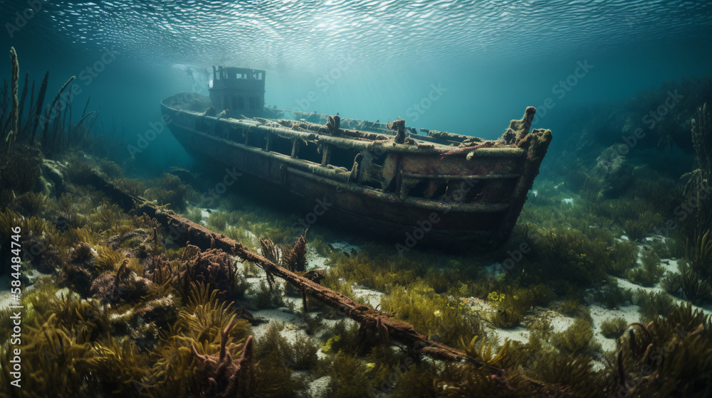 ship in the sea generative ai