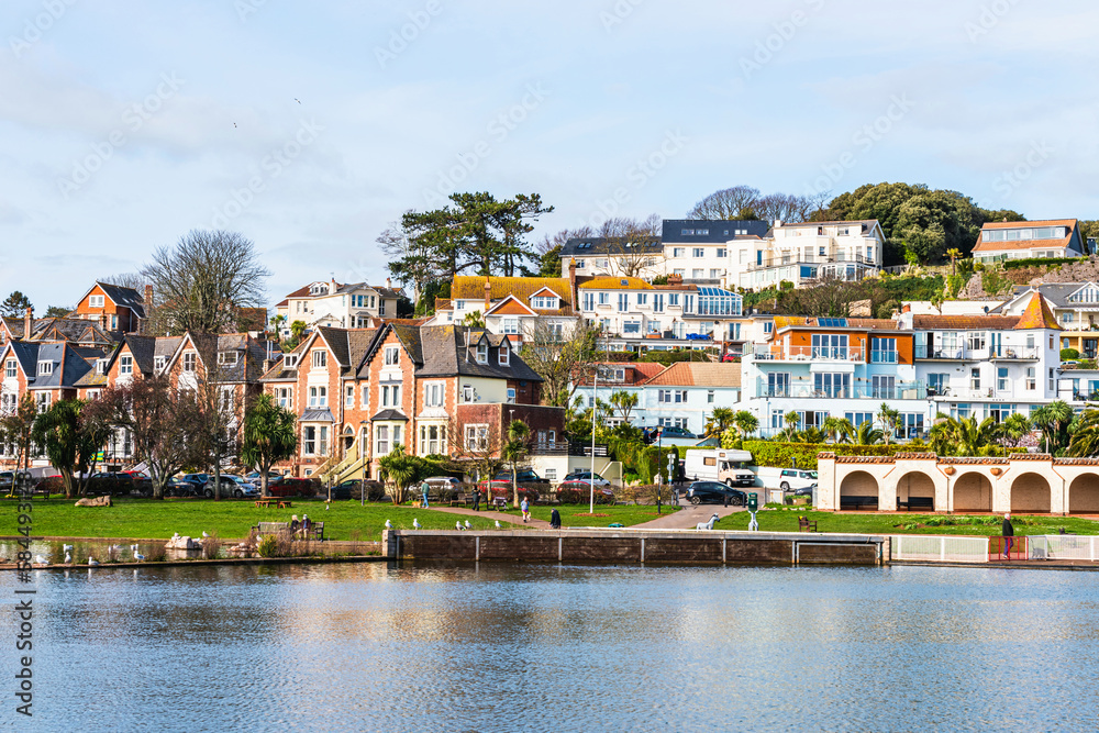 Goodrington Boating Lakes, Paignton, Devon, England Goodrington Boating Lakes, Paignton, Devon, England