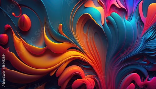 fractal burst background