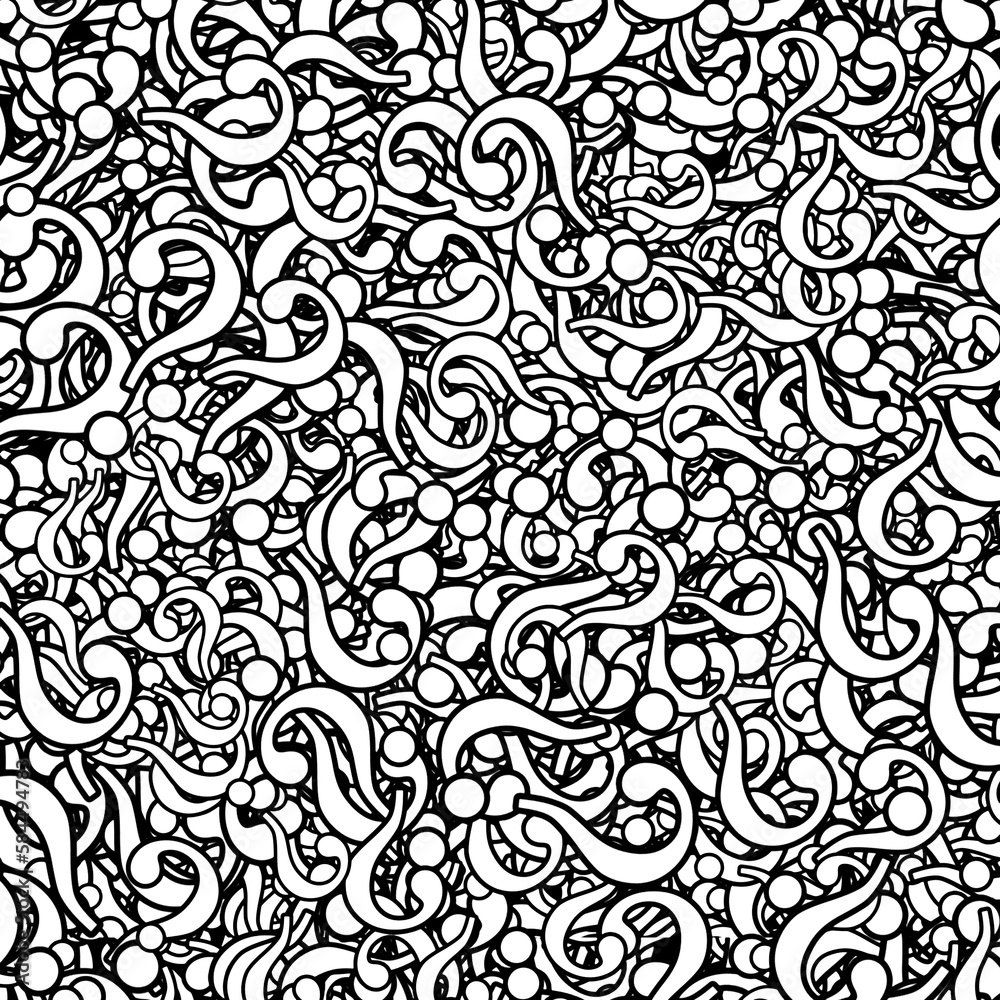 Question mark typographic motif random pattern Question mark typographic motif random pattern