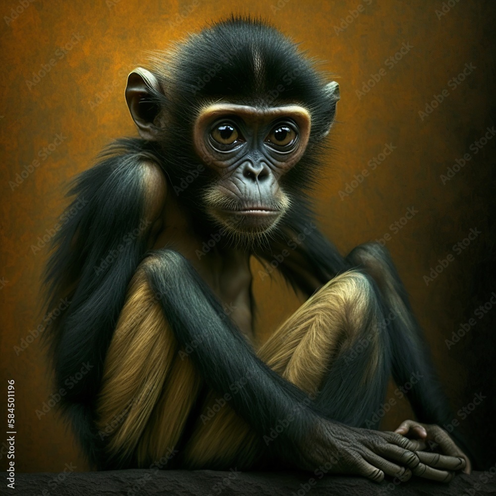 Fototapeta premium mutant animals, Generative AI.