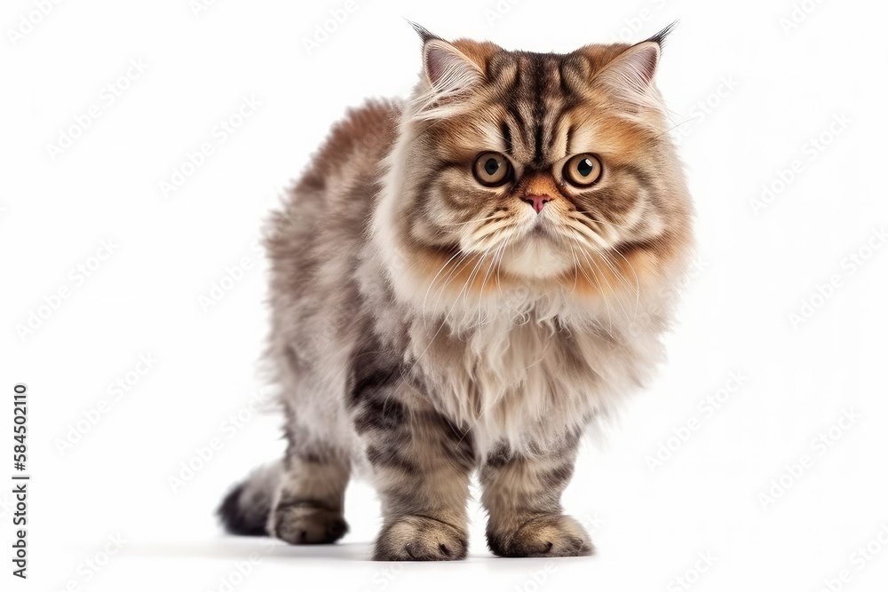 scottish fold cat isolated