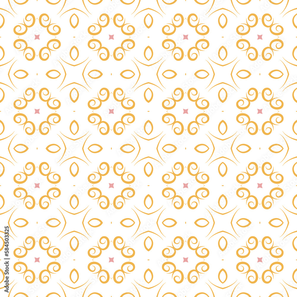 Pattern seamless abstract floral background stripe gold luxury color and line. Geometric line vector. Pattern seamless abstract floral background stripe gold luxury color and line. Geometric line vector.
