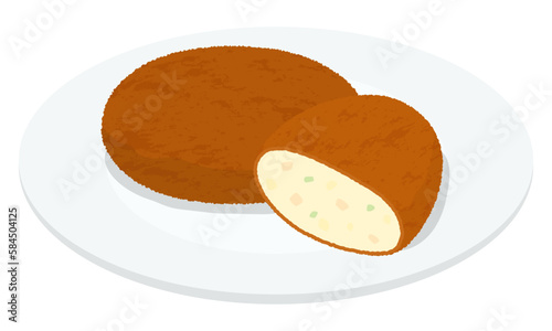 ゼリーフライのイラスト