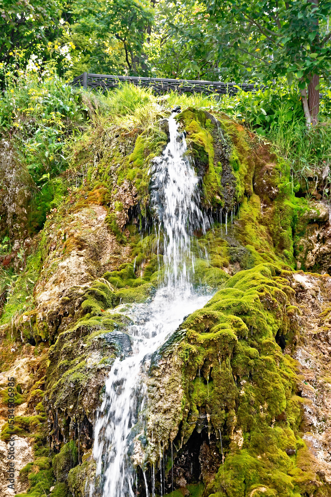 Spring-waterfall