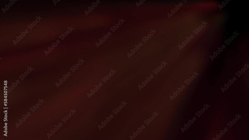 Moving sun light lens flares. Blurred sun rays beam on black background in a seamless loop.