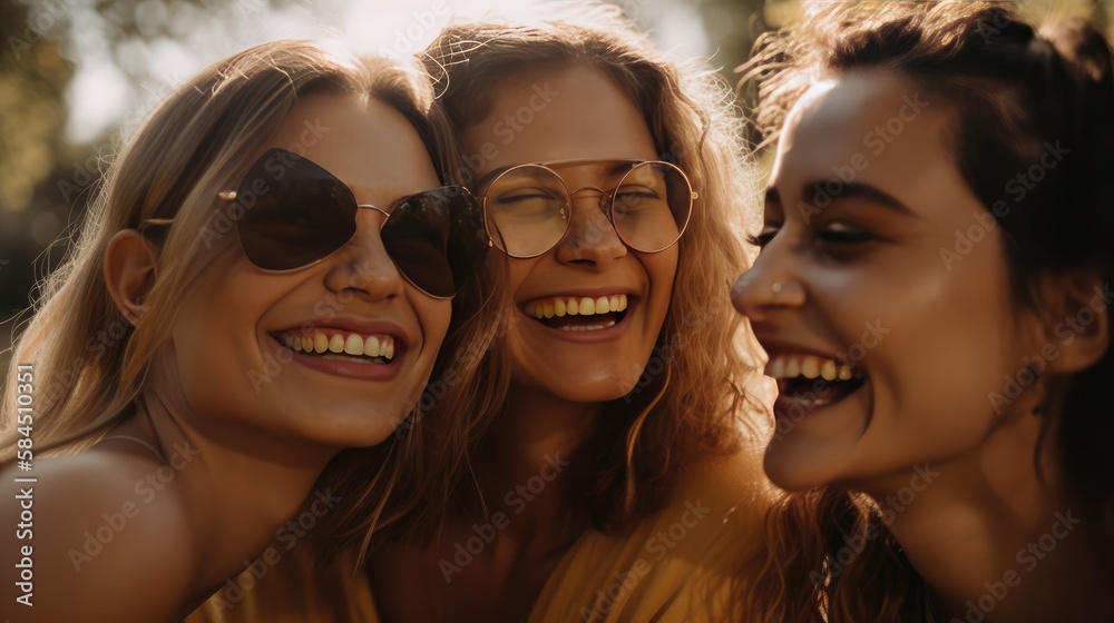 Polyamorous people, Smiling lesbians living in a Polyamorous ...
