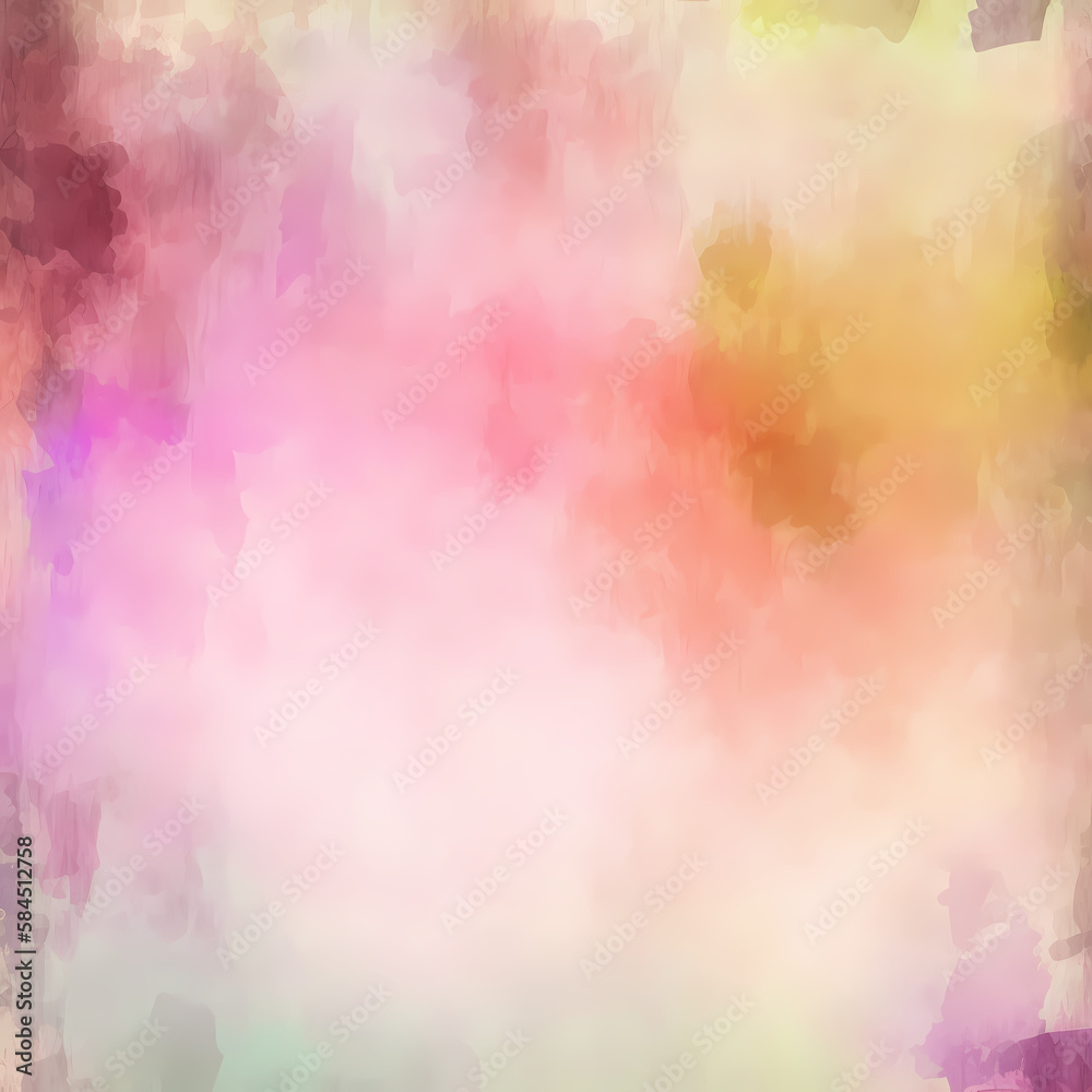 A grunge-style watercolor background with a blend of multicolor paint creates a rough, rustic texture A grunge-style watercolor background with a blend of multicolor paint creates a rough, rustic texture