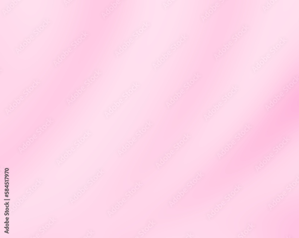 Pink color wave, smooth silk gradient background and blurred