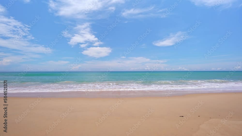 Sea waves crashing on sandy shore water surface,Amazing waves sea nature and travel background, Aerial view ocean beach background Sea waves crashing on sandy shore water surface,Amazing waves sea nature and travel background, Aerial view ocean beach background