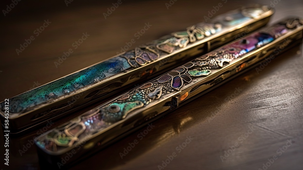 Mezuzah Passover is one of the most famous Jewish holidays Stock