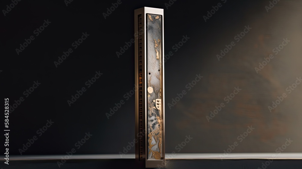 Mezuzah Passover is one of the most famous Jewish holidays Stock