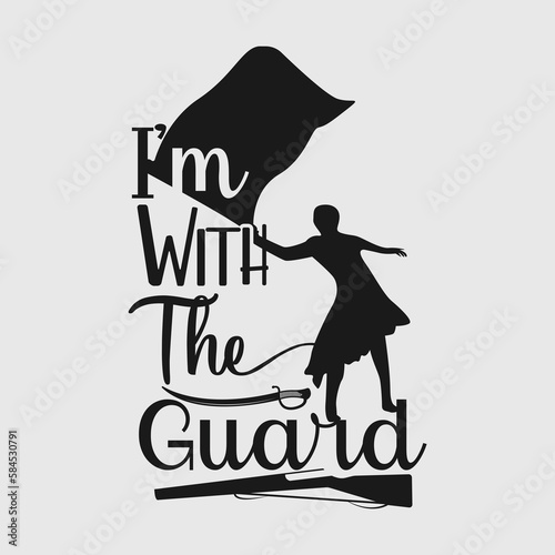Color Guard SVG Cut File, Live Love Color Guard Svg, I'm With The Guard Svg, Color Guard Senior Svg, Color Guard Junior, Color Guard t shirt,
Color Guard Quotes, Typography Design