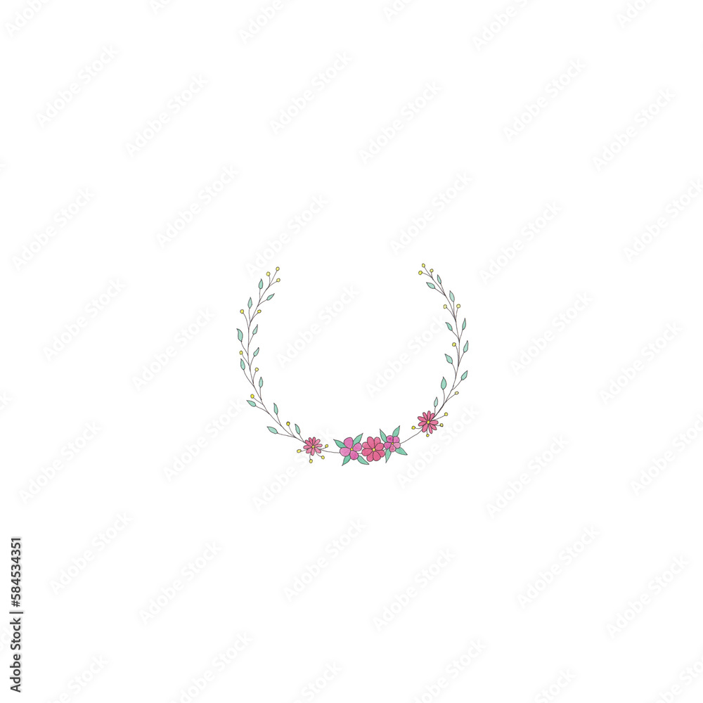 watercolor flower wreath
watercolor flower wreath