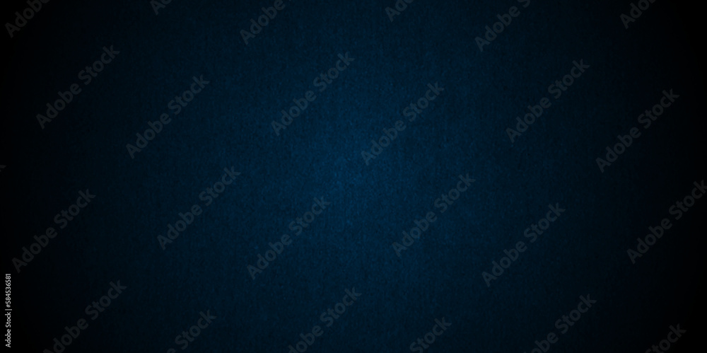 Dark blue and black slate background or texture. Vector blue concrete texture. Stone wall background. Abstract blue texture background, dark blue background, blue background.