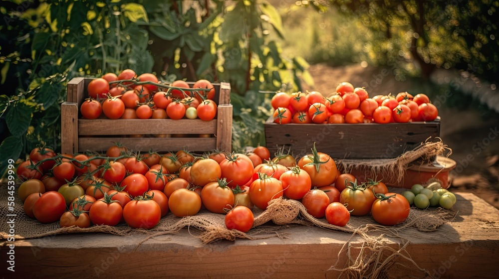 Fresh Tomato Background