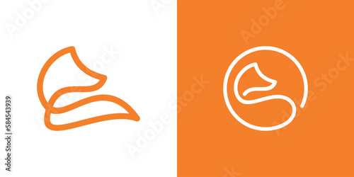 wolf line logo icon vector illustration 11